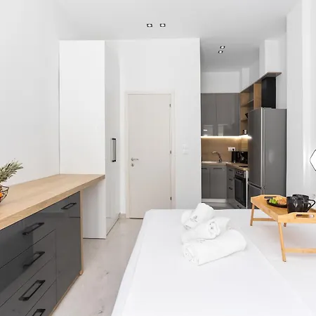 公寓 New Luxury In Downtown 塞萨洛尼基